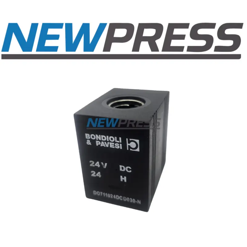 Bobina Solenoide Hidráulica 24V DO7110224DCD030-N - BONDIOLI PAVESI